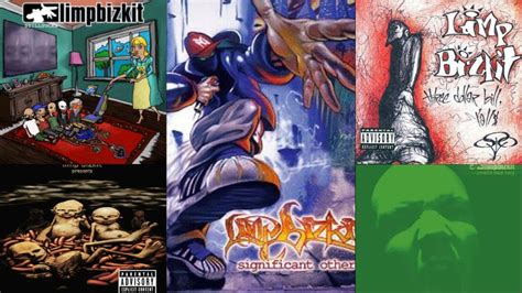 Wait who did the cover art for each album : r/LimpBizkit .